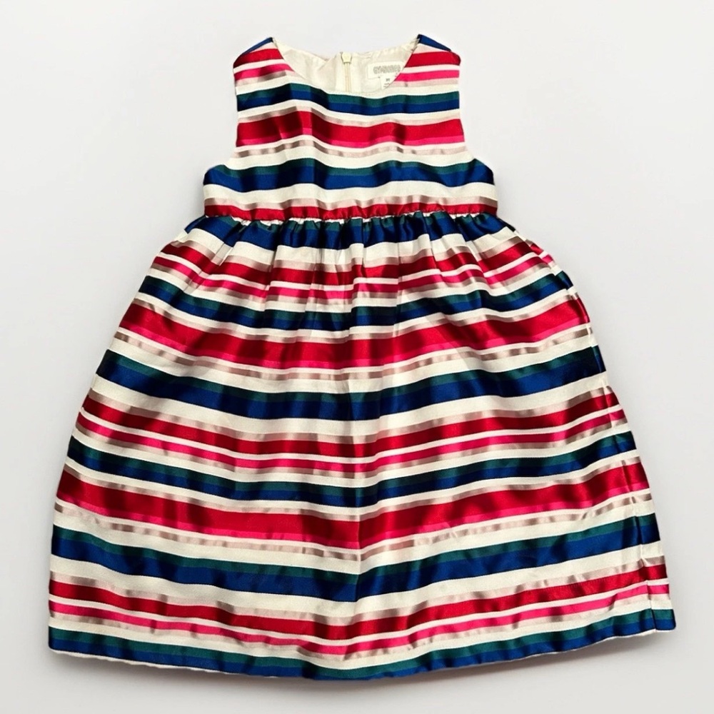 Gymboree Girls' Striped Jacquard Holiday Dress, Size 3T